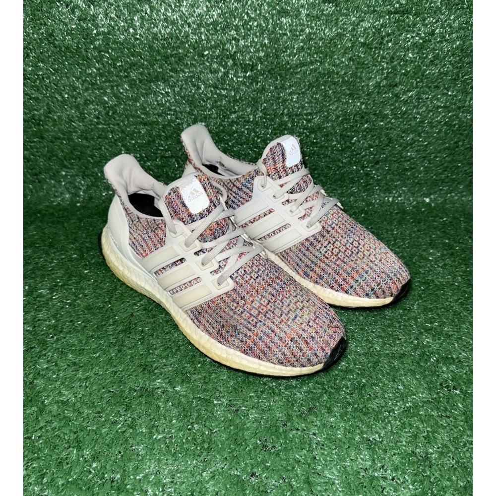 Adidas UltraBoost 4.0 Multicolor Running Shoes Athletic Sneakers Womens Size 6.5